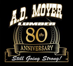 A.D. is 80! A.D. Moyer Lumber Celebrates 80th Anniversary
